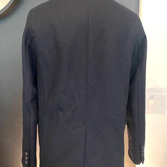 Ted Baker 273719 Charco Navy Blue Short Wool Blend Peacoat Size 2 (med) - Picture 4 of 10
